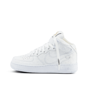Louis Vuitton x Nike Air Force 1 Mid Triple White