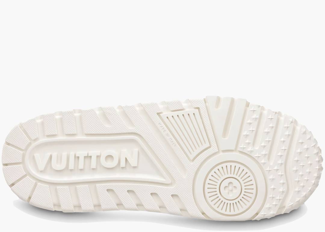 LOUIS VUITTON Trainer Maxi Lace-up Low-top Fashion Sneakers Men's White - Image 3