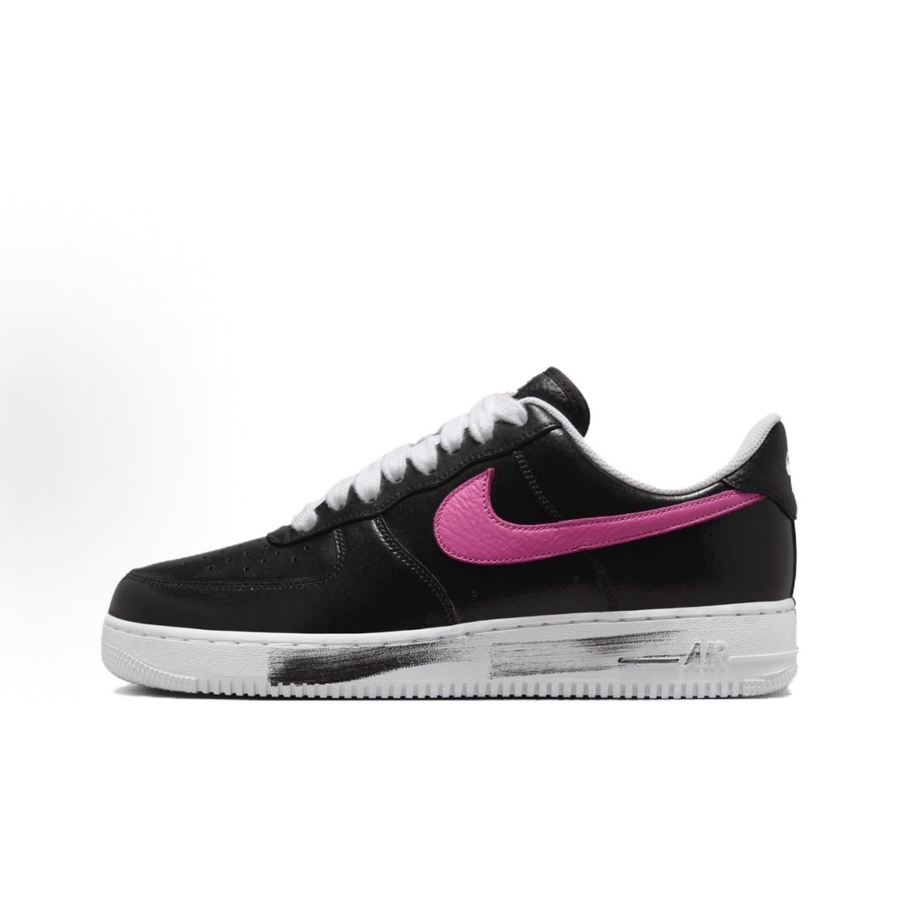 Peaceminusone x Nike Air Force 1 Scratch Card "Para-Noise 3.0" Comfortable and versatile low-top sneakers Unisex black, green and pink